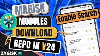 Magisk Modules Not Showing Up  Magisk modules repository