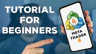 How To Use MetaTrader 4 Mobile App Tutorial For Beginners - Android & iPhone 2023 Edition