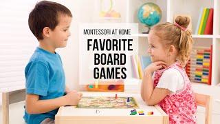 MONTESSORI AT HOME Favorite Board Games for Toddlers + Preschool