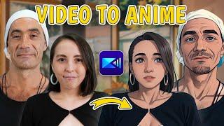 One Click AI Animation Convert Video to AI Anime  PowerDirector