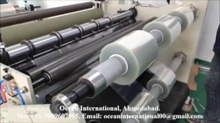 Plastic Film Slitting Rewinding Machine