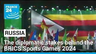 Russia largely excluded from international sports hosts BRICS Sports Games 2024 • FRANCE 24