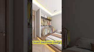 Small bedroom design  small room design   #housedesign  #shorts # Interior design