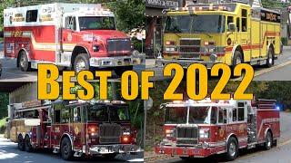 Fire Trucks Responding Compilation Best of 2022