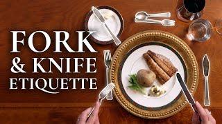 How to Eat with Fork & Knife Etiquette Basics & Beyond