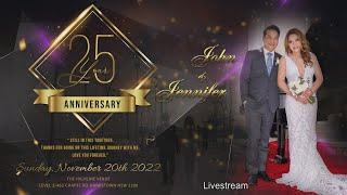 John & Jennifers 25th Anniversary Livestream Video.