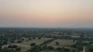 Bagan sunset from Tower