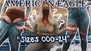 what happened to American Eagles INCLUSIVE sizing? inside the fitting room