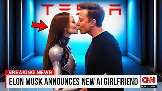 Meet Elon Musk’s NEW AI Girlfriend A Tesla HUMANOID Robot