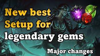 New best legendary gems setup & upgrade strategy  Diablo Immortal