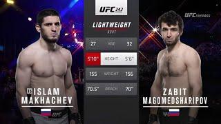 Islam Makhachev vs Zabit Magomedsharipov Full Fight