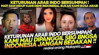 GARA-GARA INI ORG KETURUNAN ARAB INDO LUPA BAHASA IBU ARAB HANYA BICARA BHSA INDONESIA SAJA