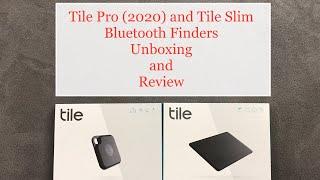 Tile Pro 2020 and Tile Slim Finder Bluetooth Tracker Unboxing and Review UK