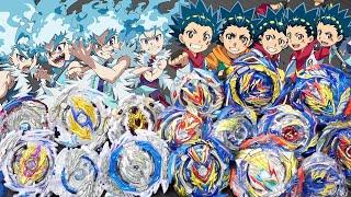 FINAL VALT VS LUI  All Valkyrie Evolutions VS All Longinus Evolutions  - Beyblade Burst Team Battle