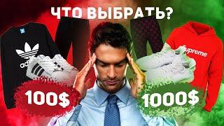 ЛУК ЗА 100$ ПРОТИВ ЛУКА ЗА 1000$  СРАВНЕНИЕ ОДЕЖДЫ