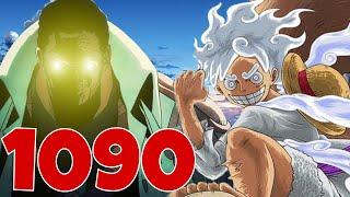 SPOILER 1090 Ruffy vs Kizaru beginnt endlich Saturns großer fehler One Piece Spoiler 1090