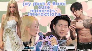 apink bomi & jay park cute moments  interactions