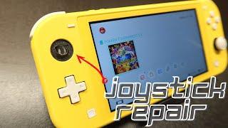 Nintendo Switch Lite Broken Joystick Repair  Fix The Drift  Restoration