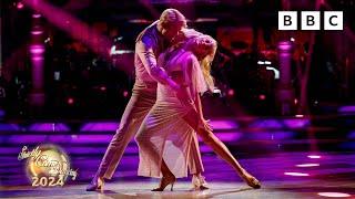 Tasha Ghouri and Aljaz Skorjanec Rumba to What I Was Made For from Barbie  BBC Strictly 2024