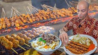 INDONESIAN NIGHT STREET FOOD MARKET - Indonesian street food tour in Tangerang Indonesia