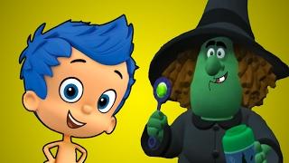 Mermaid to frog. The witch cast a spell on Bubble Guppies BRODIGAMES