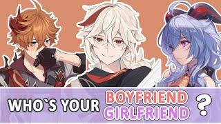 Your Genshin Impact Boyfriend or Girlfriend