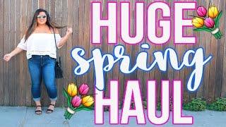 HUGE SPRING HAUL  Topshop Forever21 Urban Outfitters + More