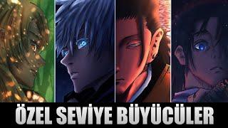 ÖZEL SEVİYE BÜYÜCÜLER AÇIKLANDI  Jujutsu Kaisen Türkçe  Tüm Özel Seviyeler Spoiler İçerebilir