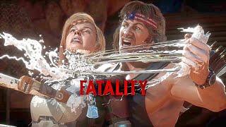 MK11 All Fatalities on Cassie