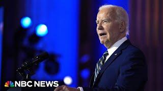 WATCH Biden holds first press conference since debate with Trump  NBC News