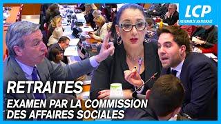 Réforme des retraites  examen du texte en commission - 1022023 - matin