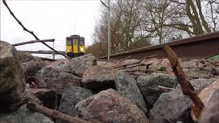 FAST Greater Anglia Class 317 Passes Above Camera