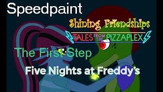 The First Step FNAF SF AU Speedpaint Anime Base Edit