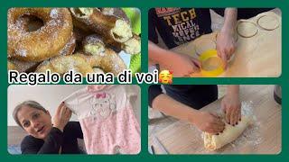 Un regalo inaspettatoricetta ciambelle e bomboloni fritti 