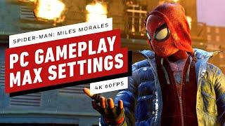 Spider-Man Miles Morales - 14 Minutes of PC Gameplay at Max Settings 4K 60FPS