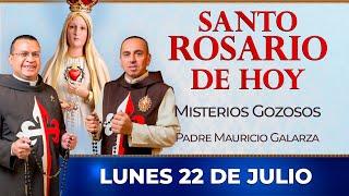 Santo Rosario de Hoy  Lunes 22 de Julio - Misterios Gozosos #rosario