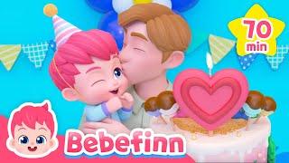 HaFINNly Ever After  Birthday Song and More Compilation  Bebefinn Best Nursery Rhymes for Kids