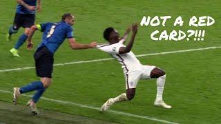 Euro 2020 Final -  Chiellini fouls Saka