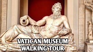 Vatican museum walking tour4k UHD 60fps