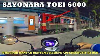 MOTORIDE Jam 3 Pagi Mengiringi Kepergian KRL Toei 6000 Menuju Kuburanya