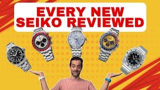 Every Seiko New Release Revealed - 15 Models