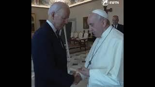 Joe Biden to Pope Francis Youre a famous African-American baseball player