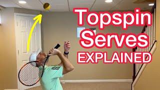 How To FINALLY Hit A TOPSPIN Serve At-Home Tennis Drill