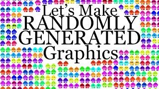 Lets Make Randomly Generated Graphics Python