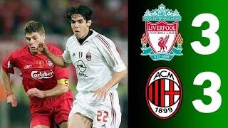 MILAN 3-3 LIVERPOOL   PENS  2-3 UEFA CHAMPIONS LEAGUE 2005 FINAL FLASHBACK