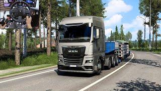 MAN TG3 TGX - Euro Truck Simulator 2  Thrustmaster TX