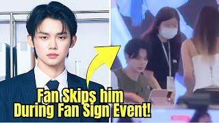 Fan Blatantly Skips  TXT’s Yeonjun During Fan Sign Event
