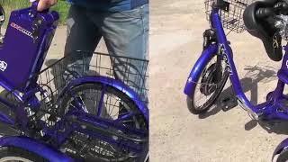 Электровелосипед SKYBIKE 3-CYCL 350W-36V синий