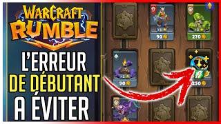 WARCRAFT RUMBLE ►LERREUR A NE PAS FAIRE QUAND TU COMMENCES 