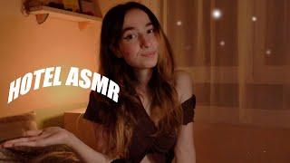 ASMR Recepcionista HOTEL ASMR  RP soft spoken  Voz Suavecita